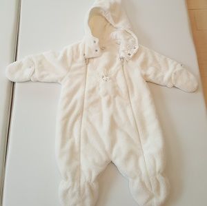 Unisex Baby Bundt Fuzzy Warm Onesie Suit